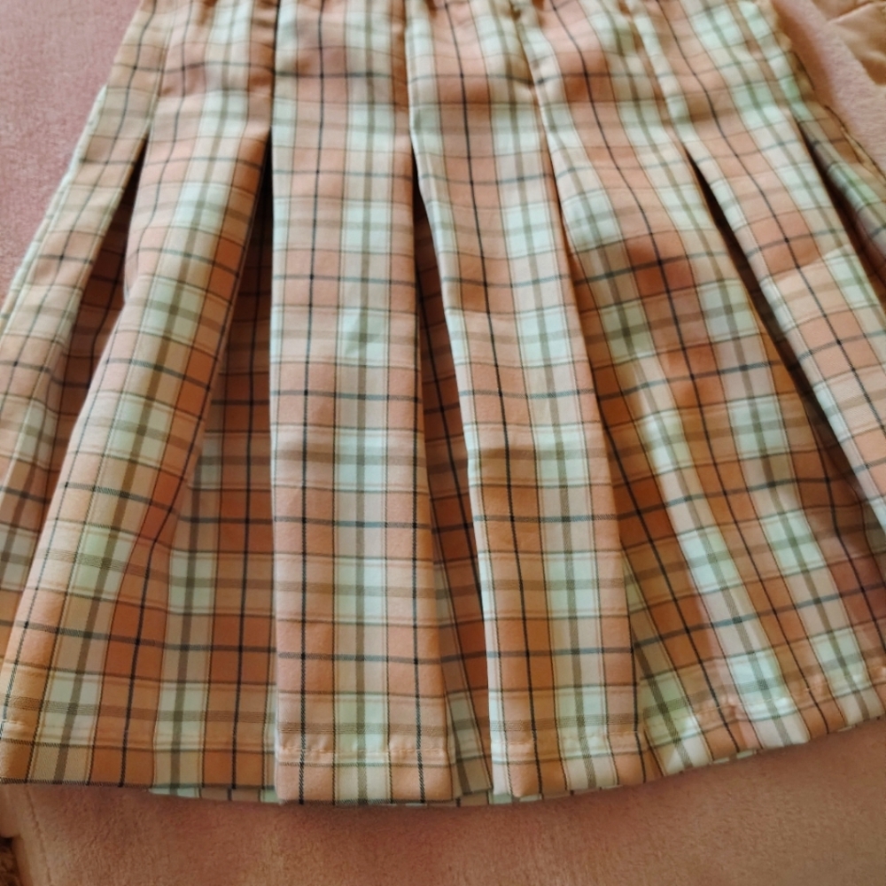 Adorable Pink Pleated Skirt